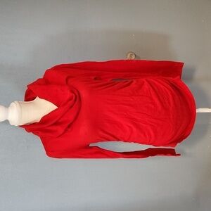 Vintage Victoria's Secret Moda International ruched side cowl neck sweater